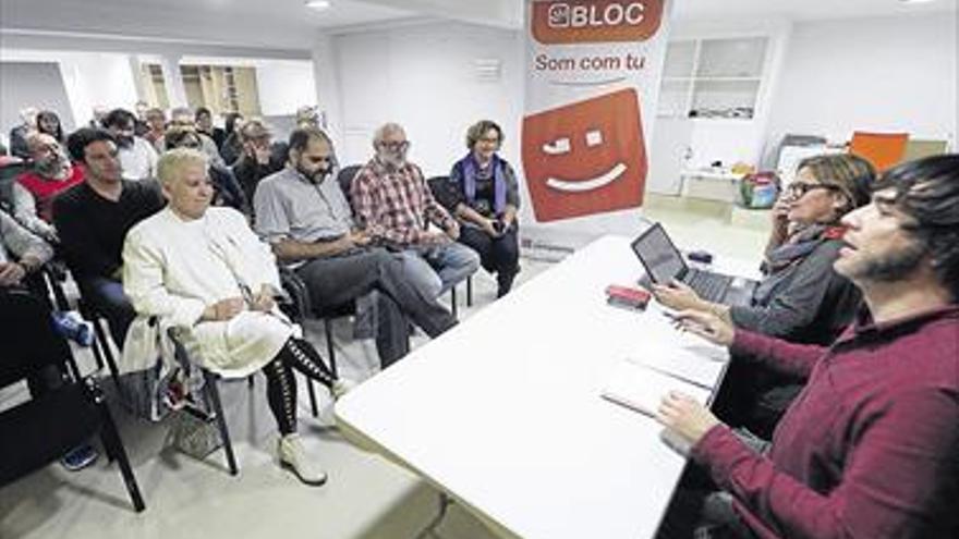 Castellón plantea la bicefalia para la estructura del Bloc