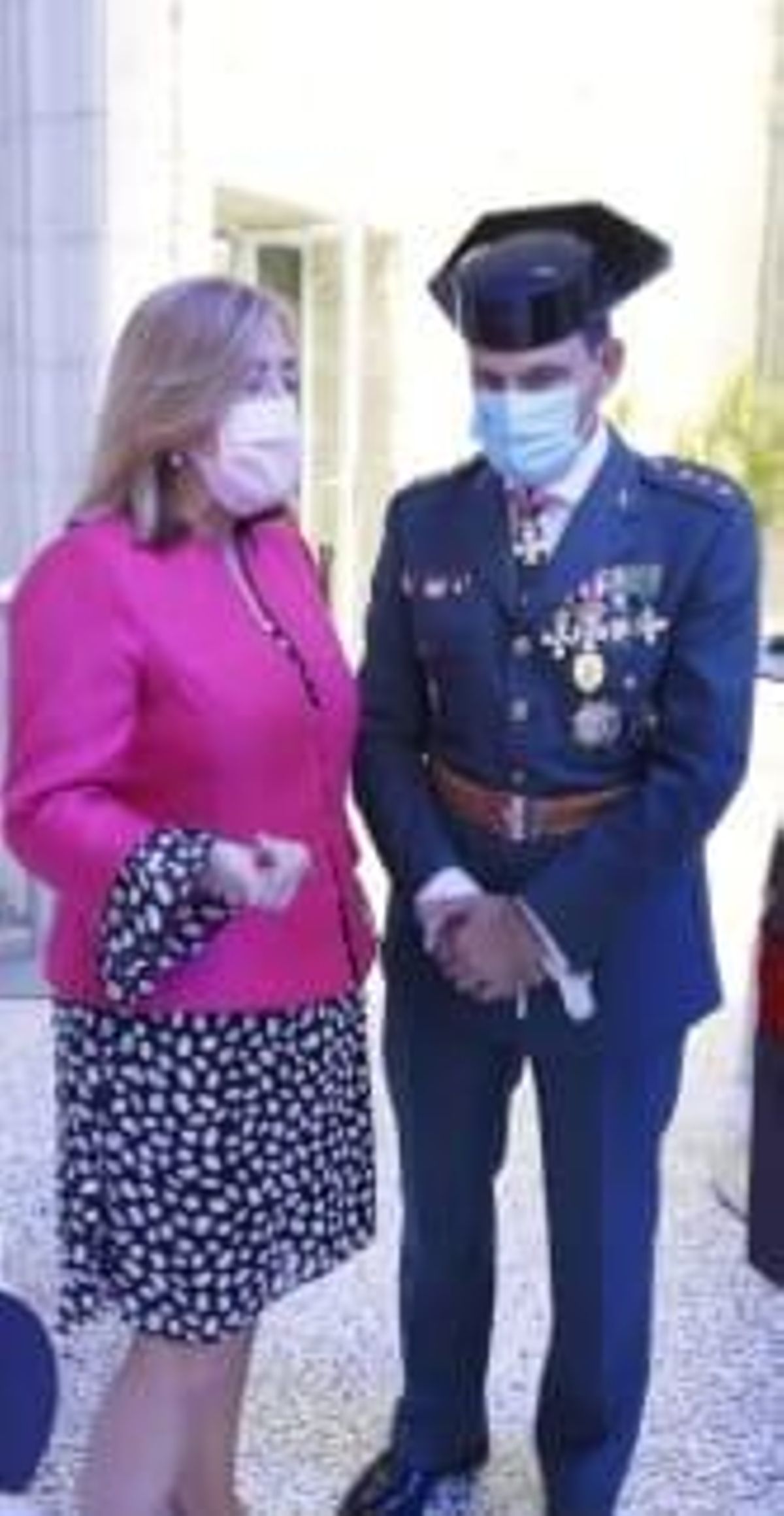 Araceli Poblador y el Coronel en tiempos de pandemia