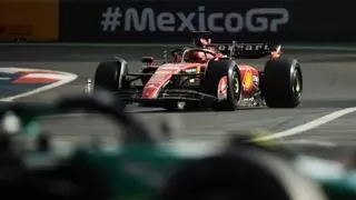 Leclerc logra la pole en México, con Sainz, segundo