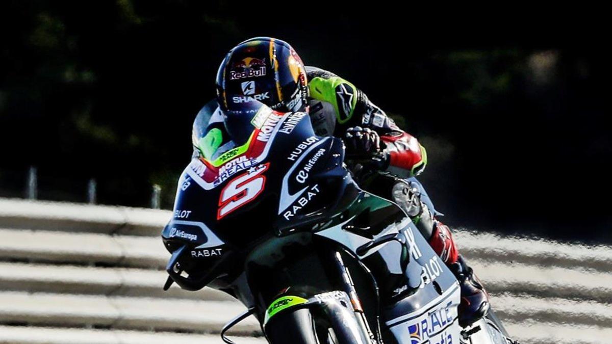 Zarco está cuajando un muy buen fin de semana en Brno