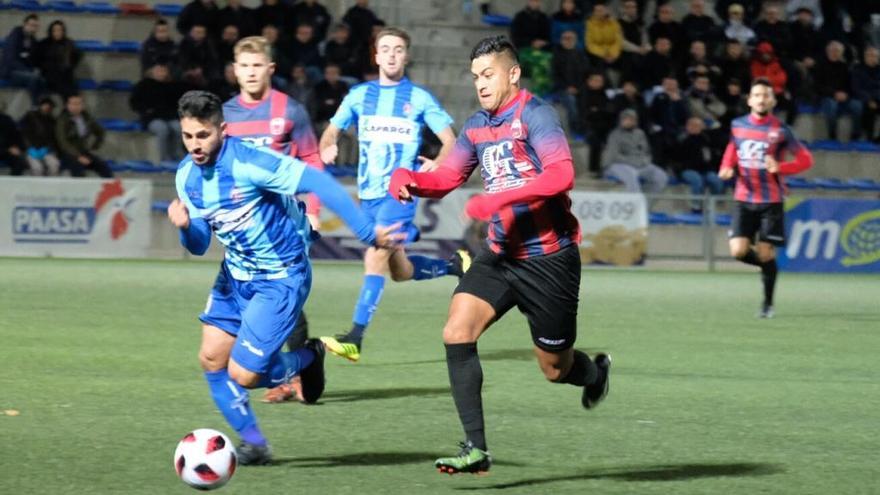 Imagen del Eldense-Crevillente jugado en Elda.