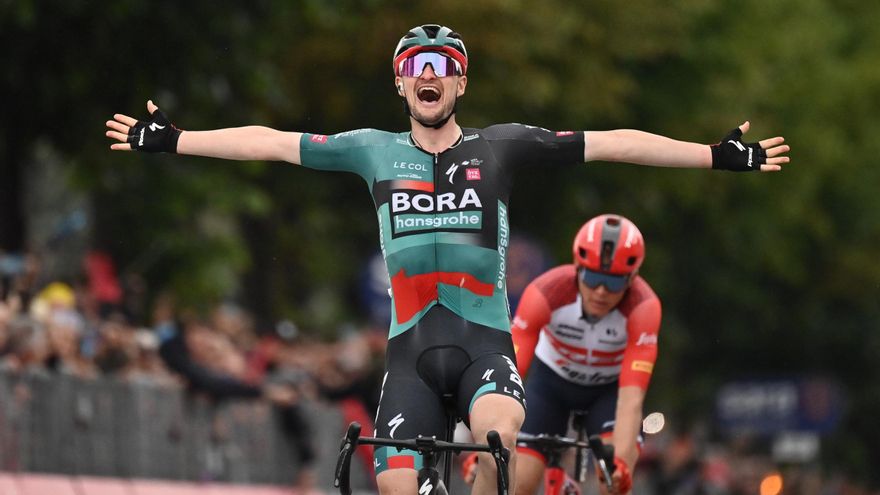 El ciclista alemán Nico Denz.