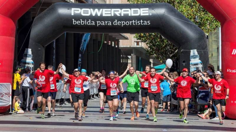 Fotogalería de la XVIII edición de la media maratón de Zaragoza