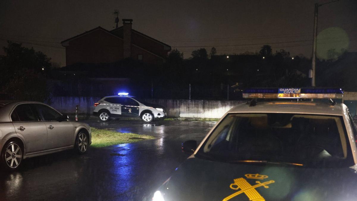 Controles de la Guardia Civil en la zona de Siero