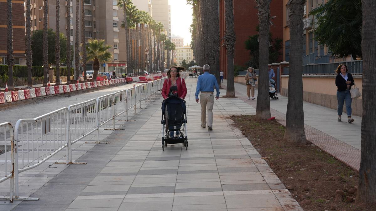 Les obres de l'avinguda de Lledó es troben a la recta final.