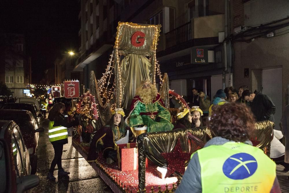 Cabalgata de Reyes en El Entrego