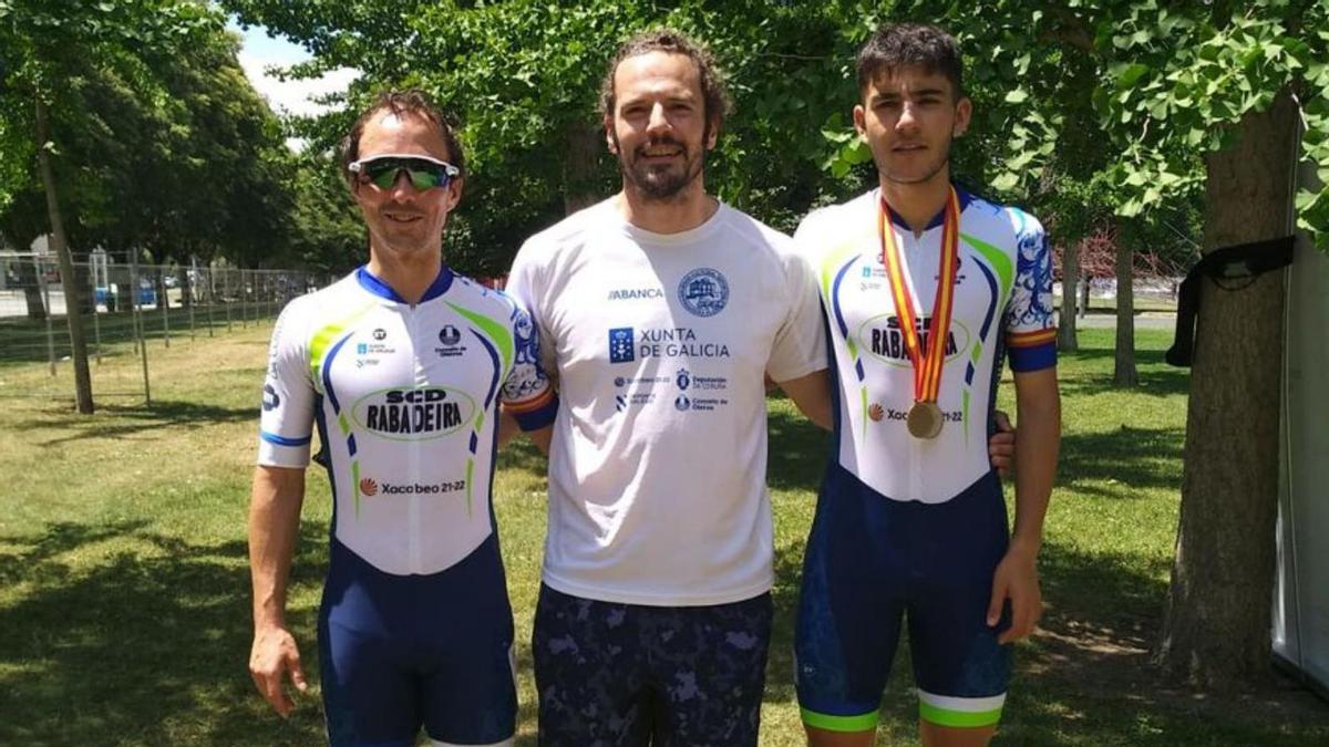 El patinador de Oleiros Manu Taibo, campeón de España.