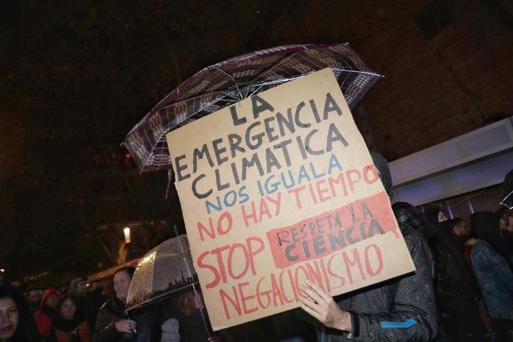 Manifestación antifascista en Palma