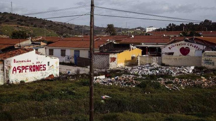 Barrio de Los Asperones, lugar en el que se produjo la reyerta.