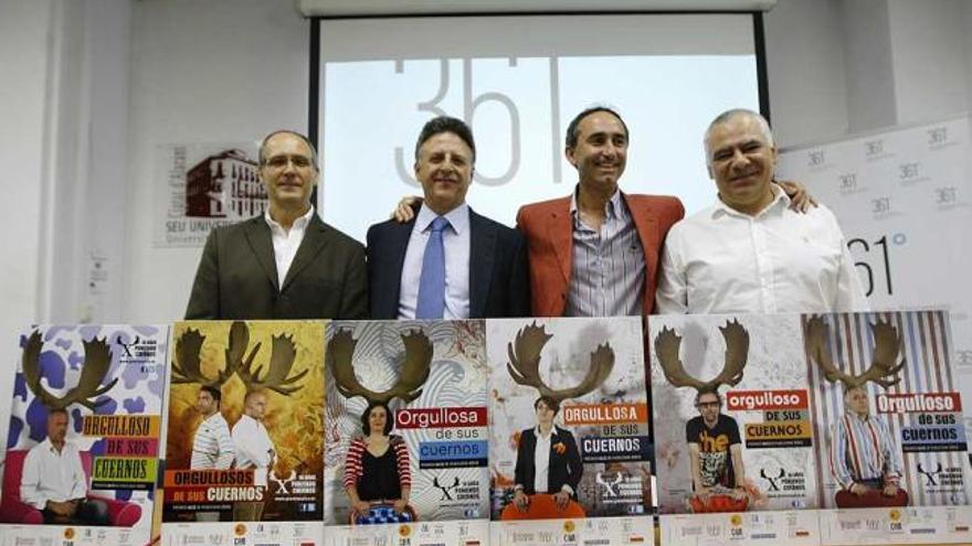 Enric Mira, Miguel Poveda, Pepe Antón y Juan Gran.