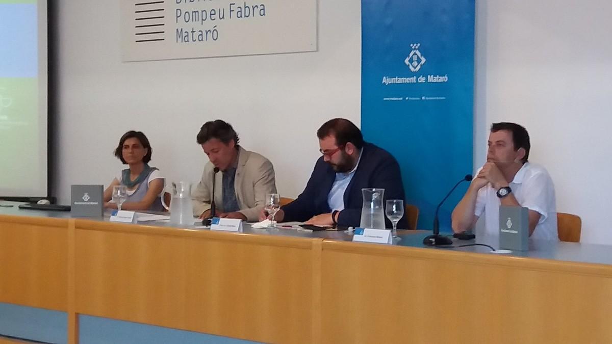 Acto de presentación del Plan de Acción para la Energía Sostenible y el Clima de Mataró.