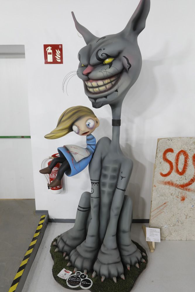 Fallas 2021: Ninots de las secciones Sexta a Octava (grandes).