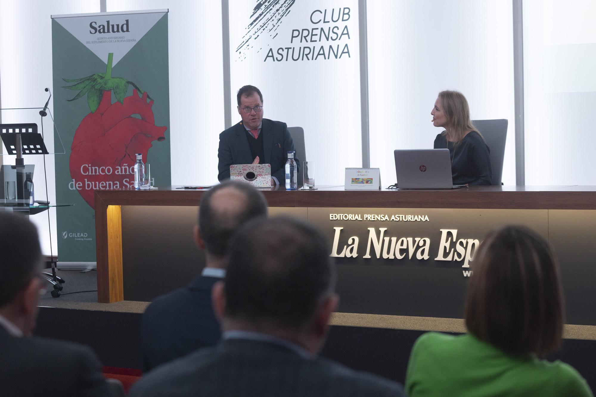 Quinto aniversario del Suplemento "Salud" de LA NUEVA ESPAÑA: acto en el Club Prensa