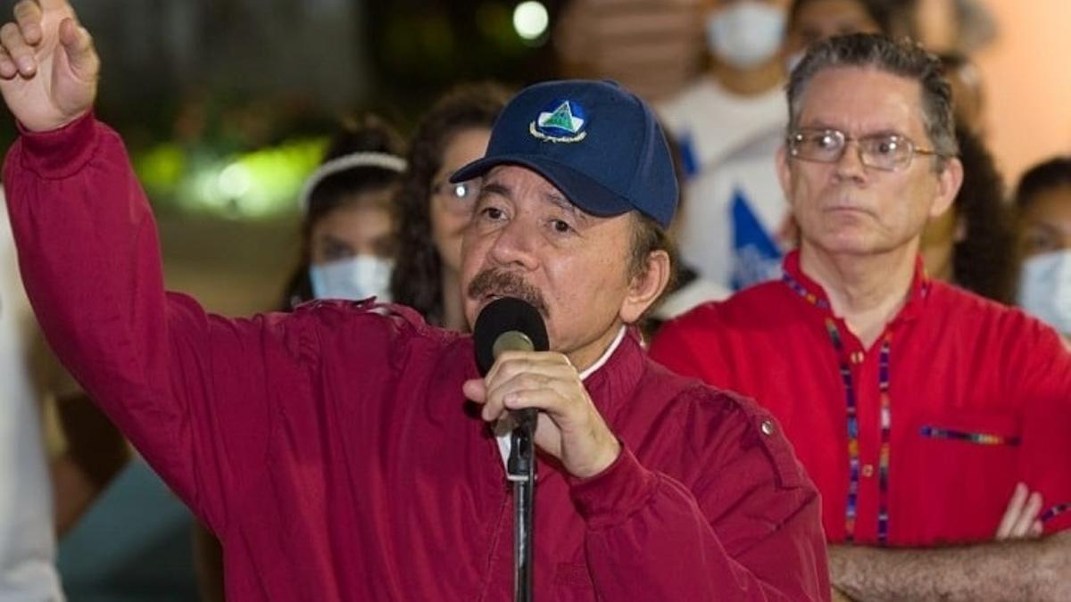 El presidente de Nicaragua, Daniel Ortega.