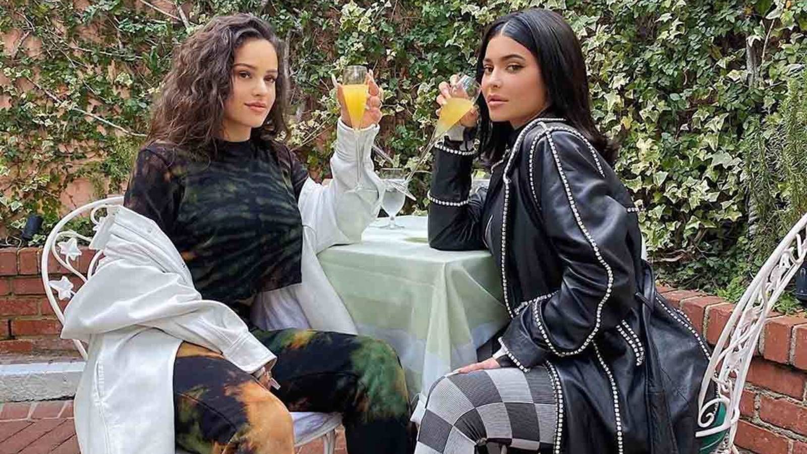 Rosalía y Kylie Jenner rompen su amistad y se dejan de seguir en Instagram