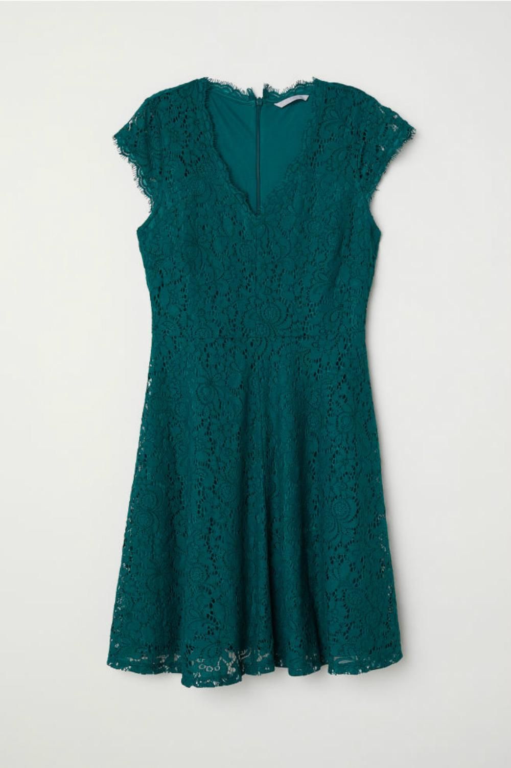 Vestido de guipur, de H&M