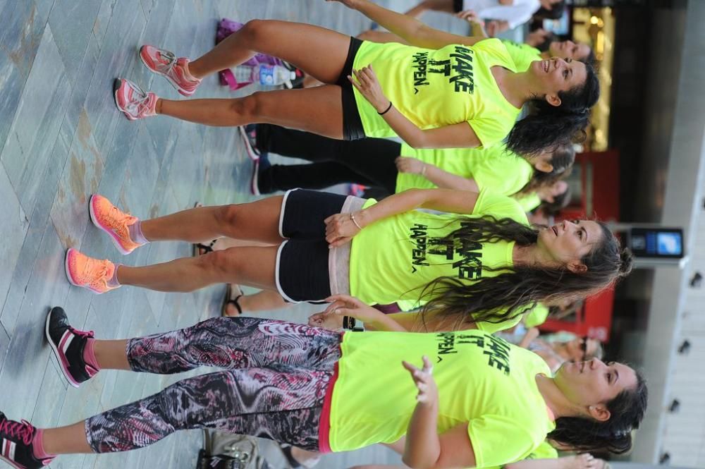 Zumba en la Avenida Libertad