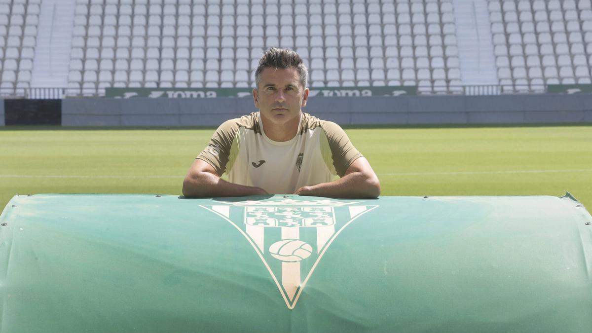 Iván Ania, entrenador del Córdoba CF.