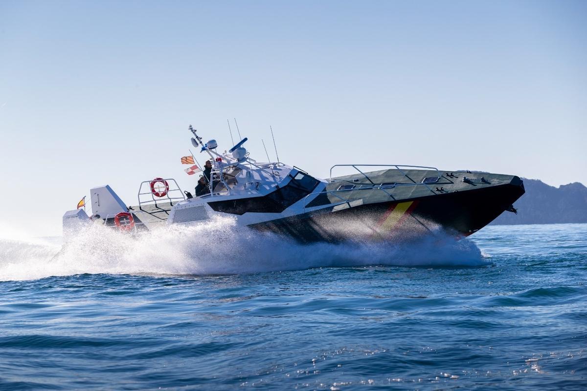 La patrullera “Río Flumen”, entregada el pasado mes.