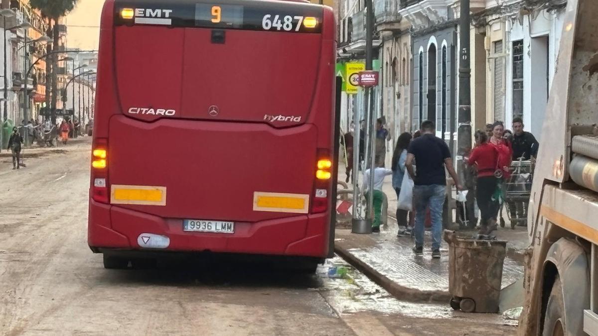 Las poblaciones afectadas por la riada van recuperando el transporte público.