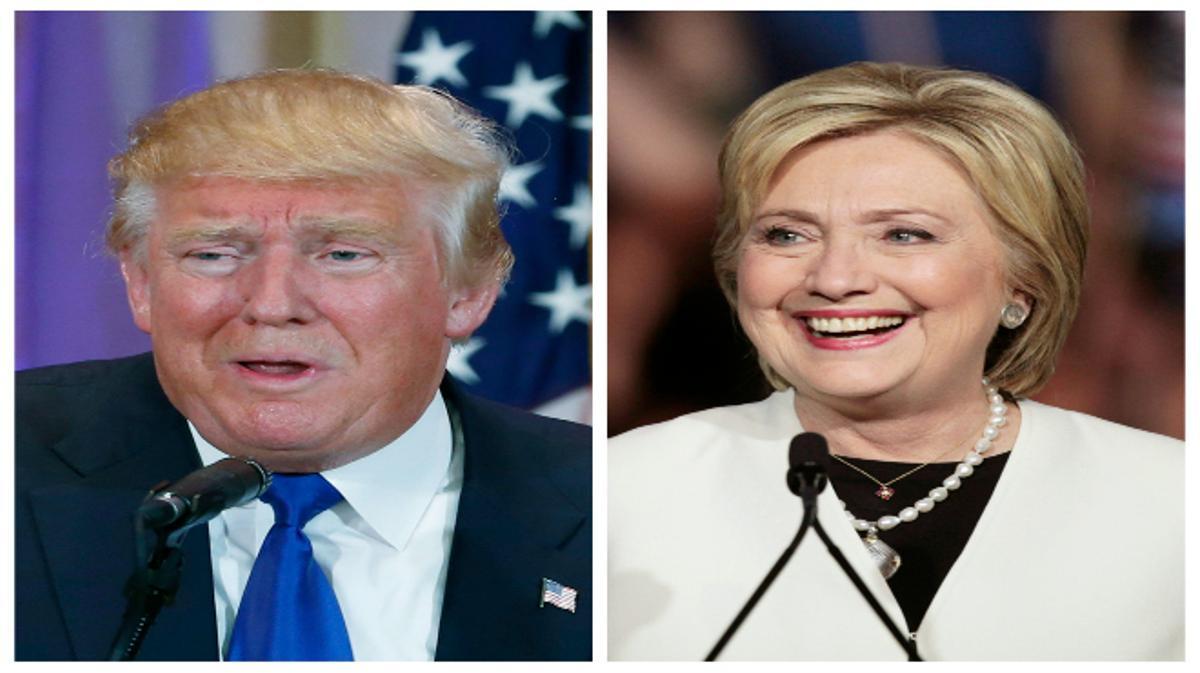 Hillary i Trump, guanyadors del superdimarts.