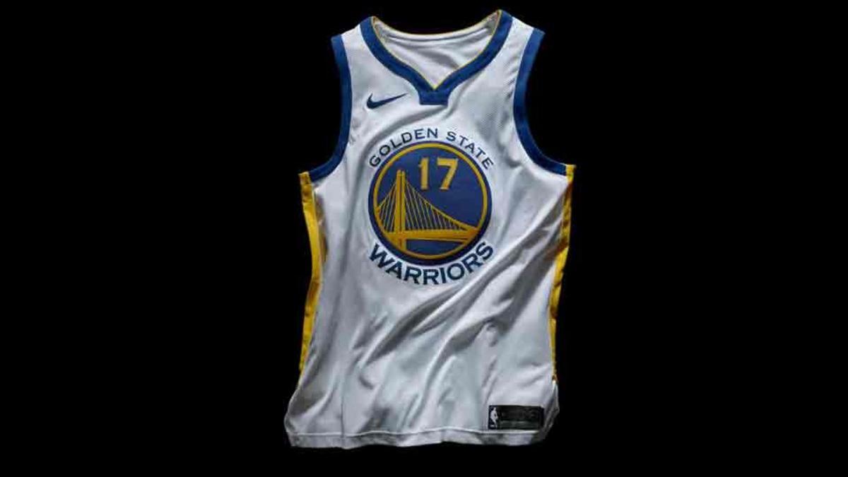 Esta es la nueva camiseta de los Golden State Warriors