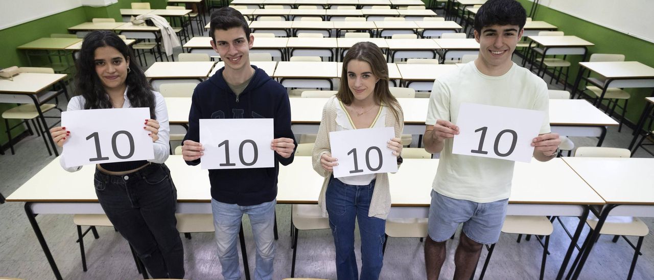 El consejo de los "alumnos diez" para triunfar en la EBAU: "Hay que ser constante e ir tranquilo"