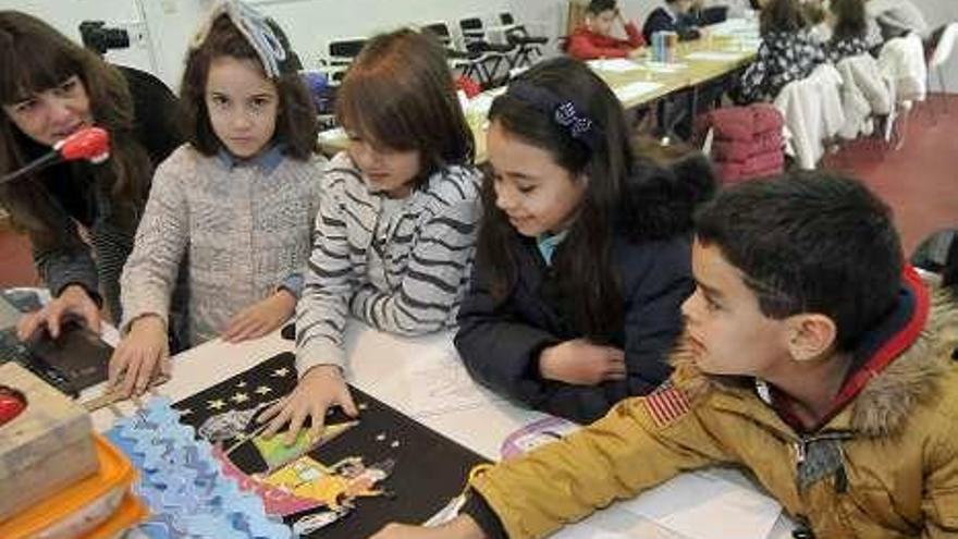 Un grupo de participantes en el taller.