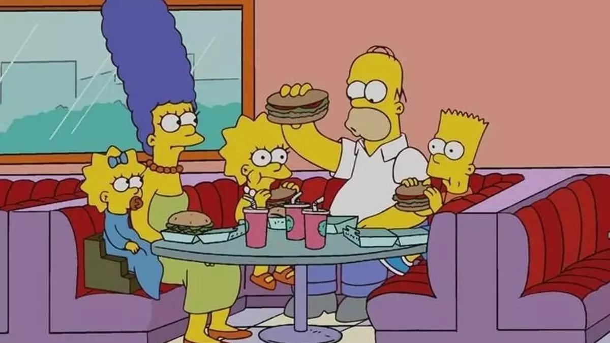 Una imatge d'un capítol dels Simpson.