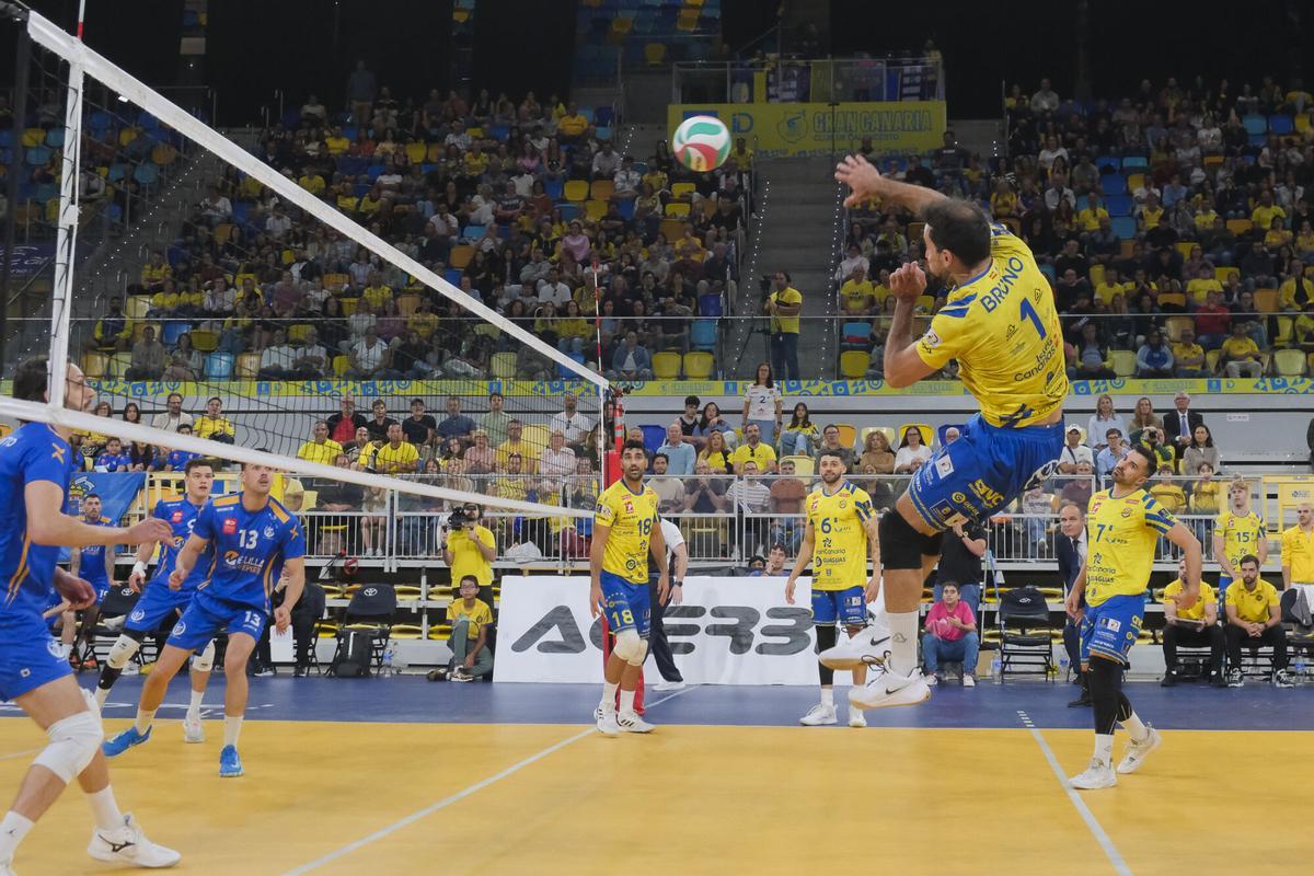 15-05-2026 LAS PALMAS DE GRAN CANARIA. CV Guaguas # CV Melilla, segundo partido de la final de la Superliga de voleibol  | 15/05/2026 | Fotógrafo: Andrés Cruz