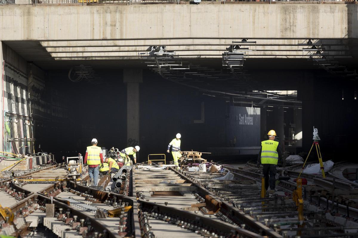 Obras de la Sagrera