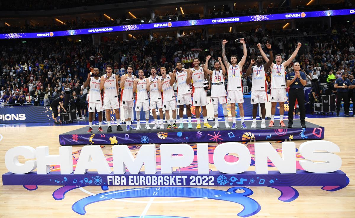 La selecció espanyola de bàsquet, número u del rànquing de la FIBA per primera vegada en la història