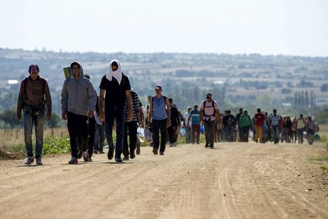 Fotogalería del drama de los refugiados