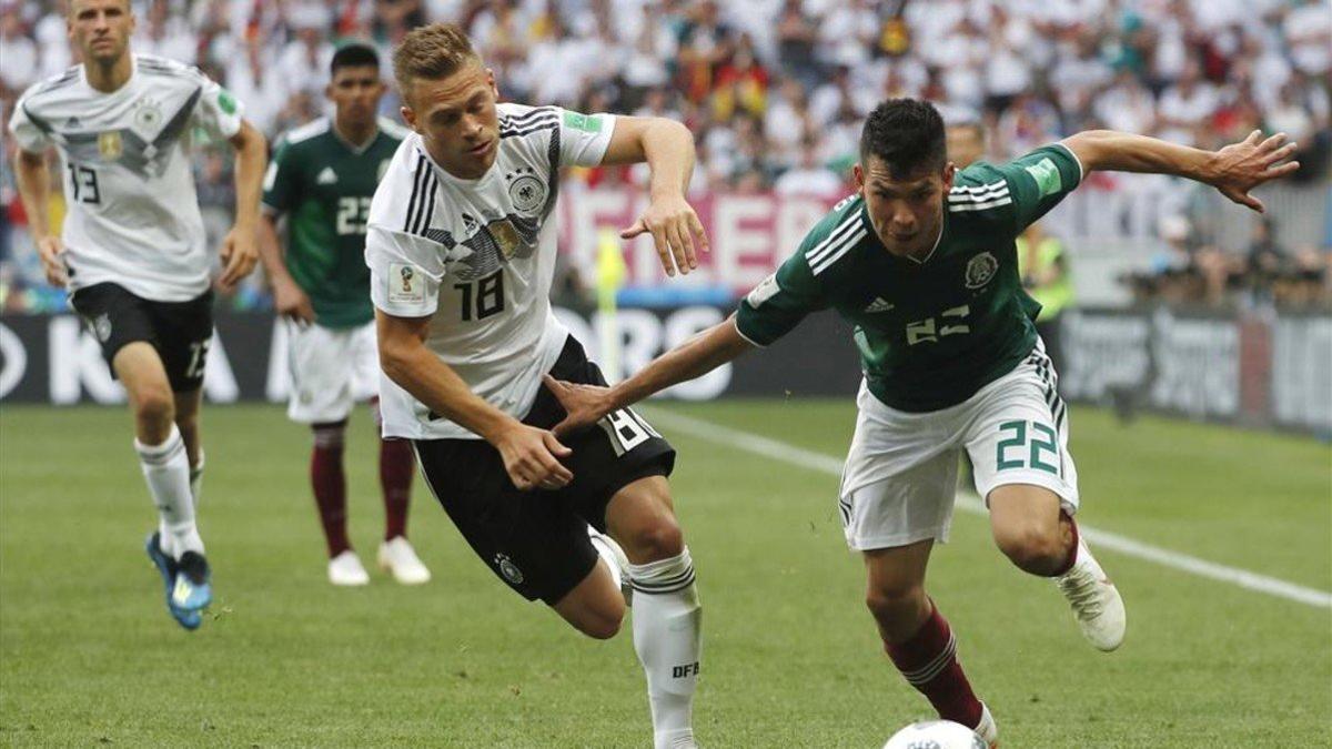 Lozano se va de Kimmich... ¿y se acerca al Barça?