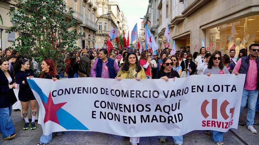 «Éxito» en la huelga del sector textil para impedir el avance de un posible convenio estatal