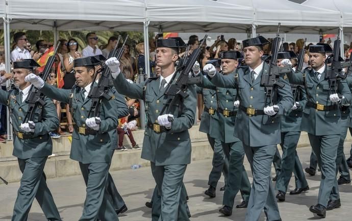 12/10/2017 LAS PALMAS DE GRAN CANARIA. Celebración del Día la Patrona de la Guardia Civil en la Comandancia de Las Palmas. FOTO: J. PÉREZ CURBELO