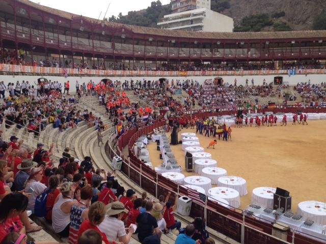 Inauguración de los Juegos Mundiales de Trasplantados de Málaga