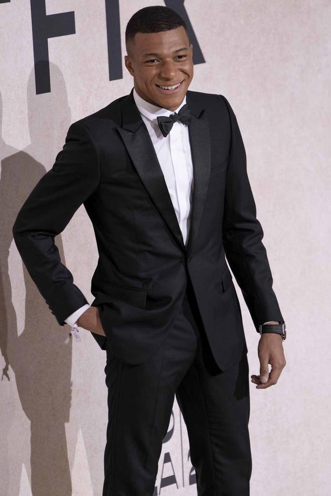 Kylian Mbappe, en la Gala amfAR 2022, en Cannes