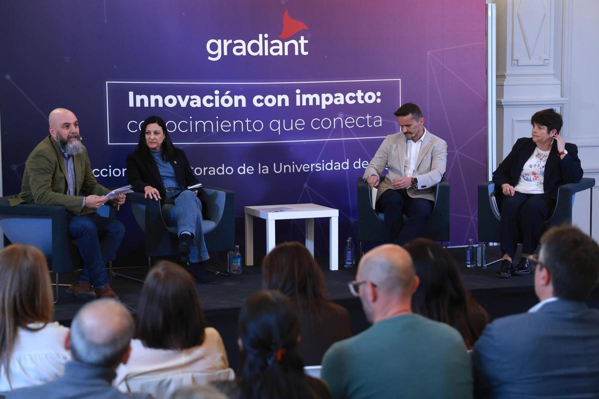 Un momento del encuentro organizado por Gradiant.