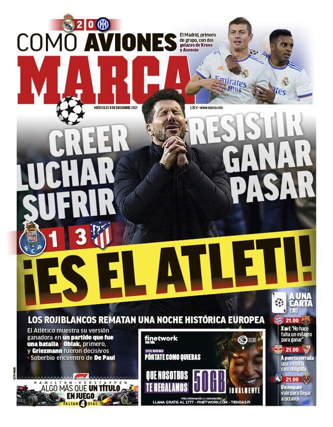 Las portadas de la prensa deportiva de hoy