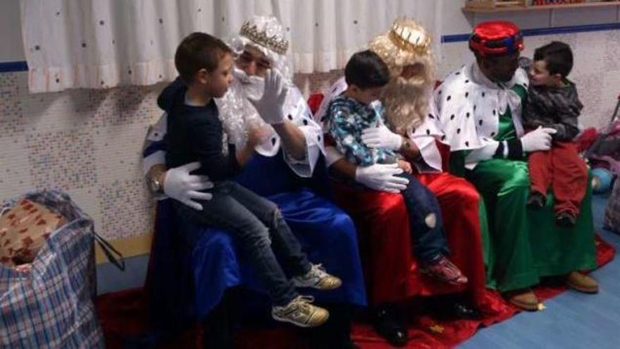 Los Reyes Magos en el Colegio de El Tránsito.