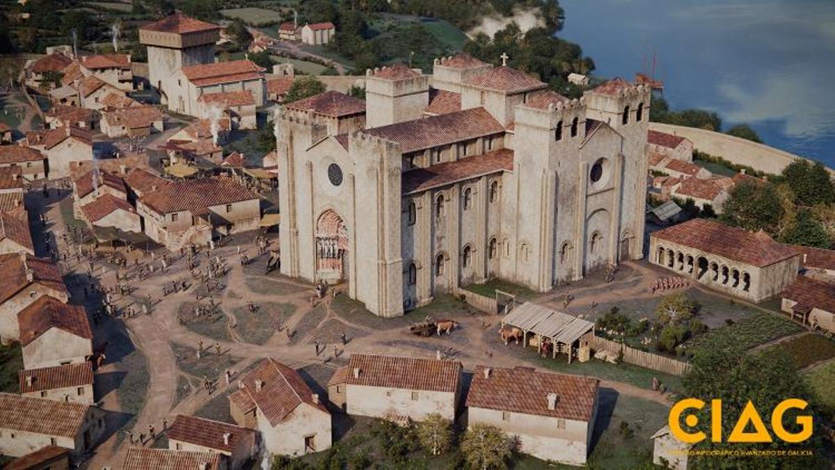La villa medieval de Tui