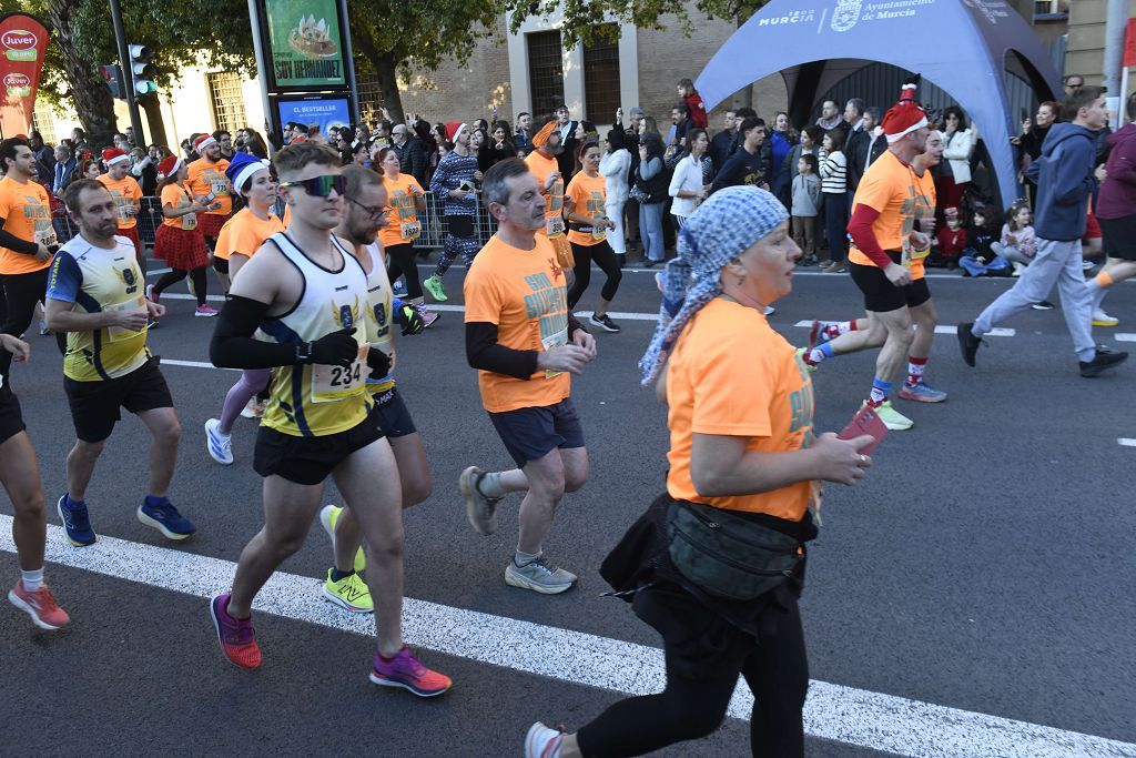 La San Silvestre 2025 en Murcia, en fotografías
