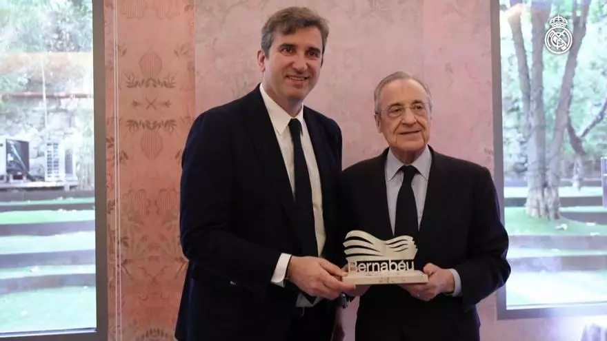 Almuerzo de las directivas del Real Madrid y del Manchester City, previo al encuentro de esta noche