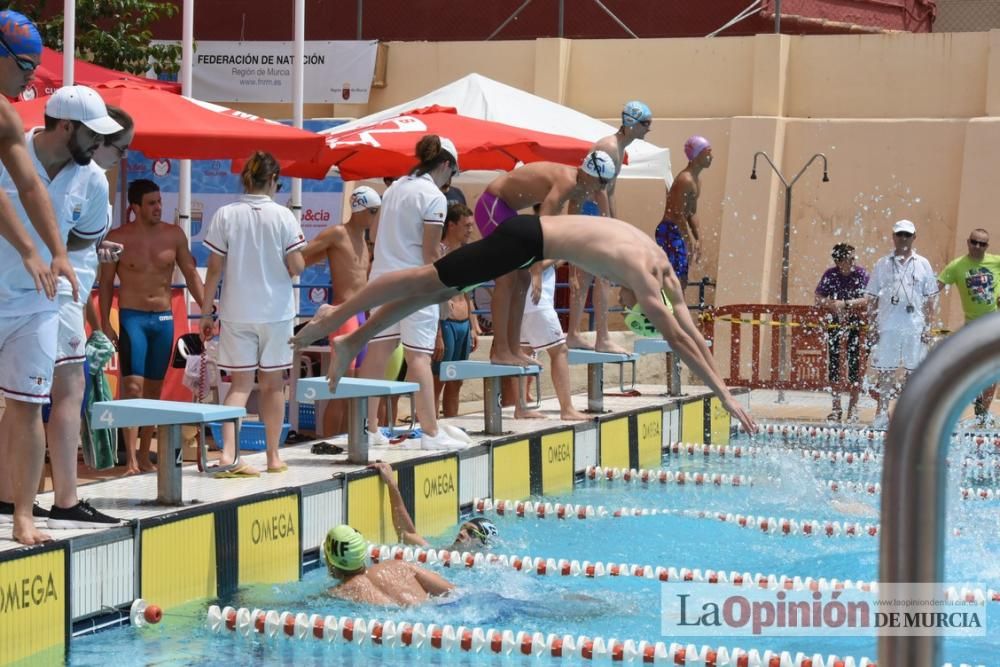 Final del Campeonato regional de natación.