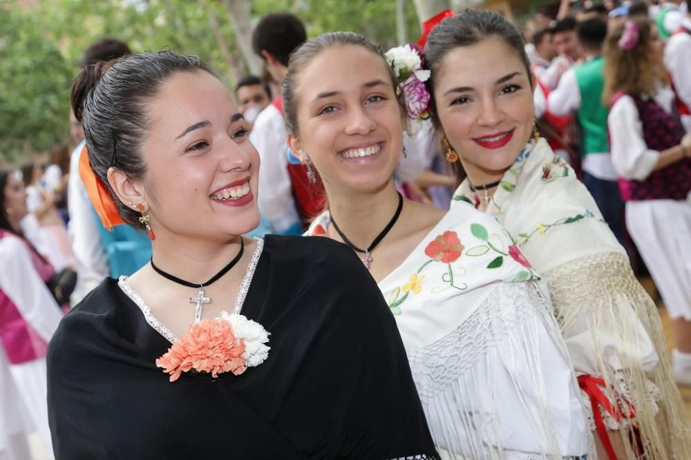 Ambiente en el Jardín de la Fama en el Bando de la Huerta