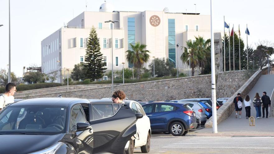 Parking de la UPCT.