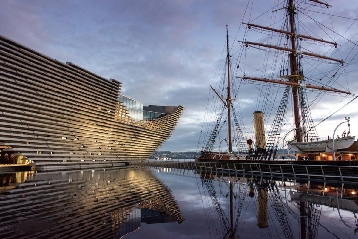 Primer sendero de la Unesco en Escocia. Dundee