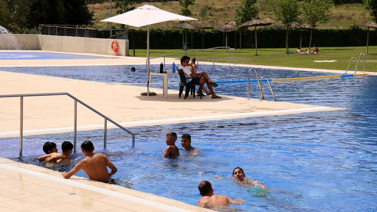 Una piscina de Catalunya