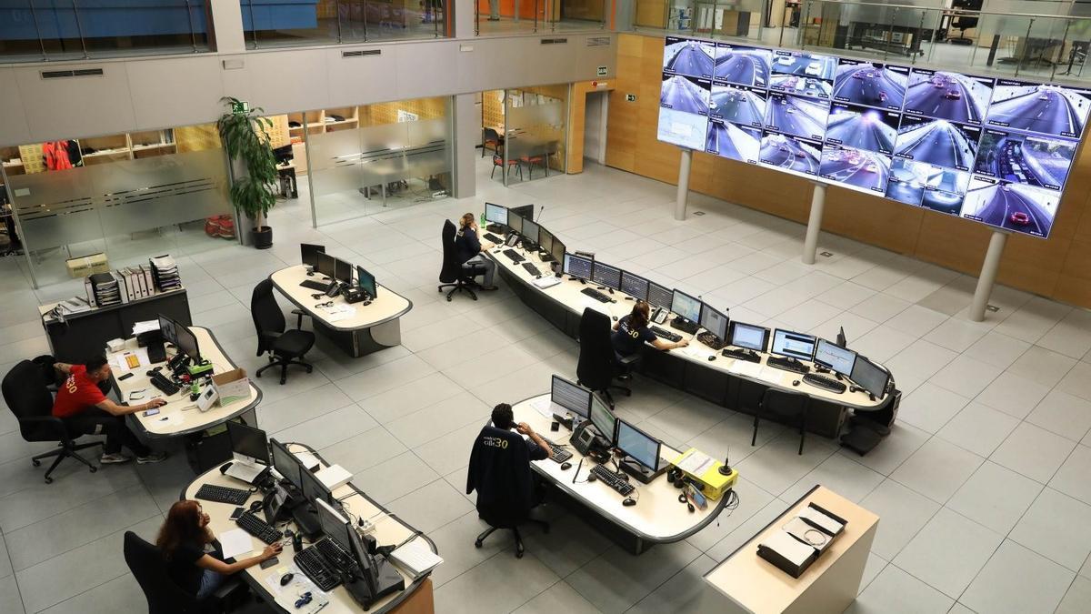 Centro de Control de Túneles de M-30 Manuel Melis.
